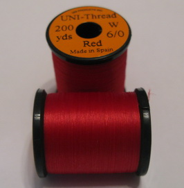 ��������� ���� UNI THREAD 6/0  red 200 yds